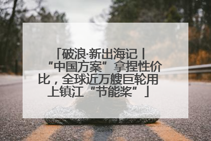 破浪·新出海记丨 “中国方案”拿捏性价比，全球近万艘巨轮用上镇江“节能桨”
